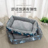 Чистая красная собачья собака глубоко сон золотой ратабулда кровать для собак на Аляске в больших подушках для собак зимой тепло зимой