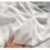 ● Georgette bông trắng, 100% cotton Đen Georgette mùa xuân và lót da mỏng voan shirting - Vải vải tự làm
