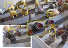 Деревянная кукла 老玩具 怀旧 少见 带磁铁