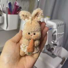 Пряжа 苏苏莙【熊糯糯】钩针棒针编织毛线绒绒线玩偶娃衣动物仿布料纱线