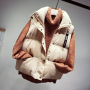 Áo nhung mỏng vest vest gió Gió phiên bản Hàn Quốc của áo vest hoang dã vai nữ sinh vest vest nữ mùa thu đông
