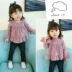 Bé áo sơ mi nữ 1-3 tuổi dài tay áo bé Hàn Quốc phiên bản của Công Chúa 0 cô gái áo sơ mi 5 mùa xuân và mùa thu 2018 new 2 thời trang 4 Áo sơ mi
