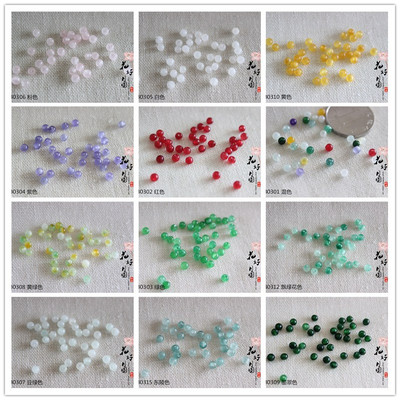 taobao agent Beads, Chinese hairpin, hair accessory, 3mm