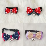 Регулируемый колокольчик с бантиком, чокер, галстук-бабочка, домашний питомец, кот