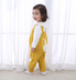 Quần áo xuân hè thu đông cộng với quần áo nhung cho bé 0-1-2-3 tuổi bé gái jumpsuit trẻ em quần dài P bib 6-12 tháng - Áo liền quần bộ khủng long bé trai Áo liền quần