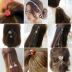 Hàn quốc tóc ngọt ngào phụ kiện tóc nhẫn lady head rope tie tóc ban nhạc holster tóc ban nhạc hoang dã dành cho người lớn tiara tóc dây Phụ kiện tóc