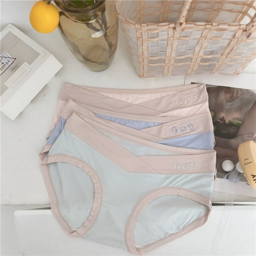 Дышащее антибактериальное нижнее белье для беременных, штаны