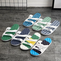 Mùa hè vài thời trang non-slip dép đáy mềm bên ngoài mang dép flip-flops giày bãi biển nam giới và phụ nữ dép cá tính dép da