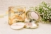 Korea Lusimary Ruth Mary Aromatic Pressed Powder Gold Lasting Makeup Loose Powder Oil Control Concealer Primer - Bột nén