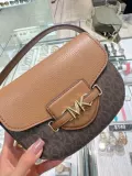 [Маленькая хлопчатобумажная куртка покупка] Американская прямая почтовая почта Майкл Корс/MK Reed Messenger Saddle Bag