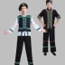Dân tộc thiểu số Miao Quần áo nam Buyi Blang Trang phục khiêu vũ Tujia Yi Hani Trang phục biểu diễn trang phục dân tộc thái Trang phục dân tộc