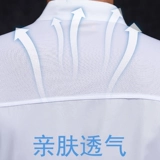 Летняя дышащая летняя одежда для работы, короткий рукав, рабочая одежда, с вышивкой, делается под заказ