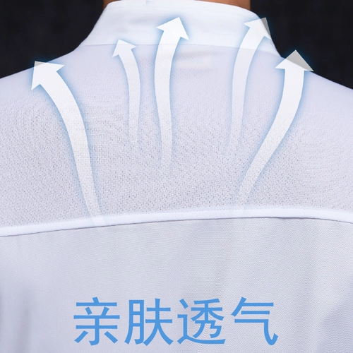 Летняя дышащая летняя одежда для работы, короткий рукав, рабочая одежда, с вышивкой, делается под заказ