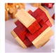 Tiếp thêm sinh lực đồ chơi điện bằng gỗ Kong Ming khóa Lu Ban khóa con học sinh Trẻ Em món quà Ngày ý tưởng vui vẻ