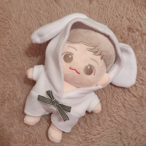 Кукла, мультяшный плюшевый комбинезон, комплект, 20см