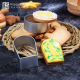 Компактная форма, акриловый мультяшный фондан, рождественский набор инструментов