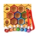 Trẻ nhỏ hành động phối hợp tay mắt đồ chơi 0-1-3 tuổi mẫu giáo giáo dục sớm trò chơi tổ ong Montessori - Trò chơi cờ vua / máy tính để bàn cho trẻ em