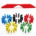 Màu sắc của trẻ em cơ quan tiêu chuẩn Domino cầu vồng dominoes khối gỗ mẫu giáo đồ chơi giáo dục