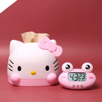 Электронный таймер розовой лягушки+коробка насоса котенка
