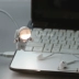 đèn ngủ đầu giường nhỏ LED năng lượng phát sáng từ mắt đèn cho ăn ban đầu máy tính mini sạc Po USB cắm - USB Aaccessories