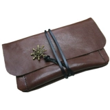 Портативная барсетка ручной работы, вместительный и большой портсигар, сумка для хранения, из натуральной кожи