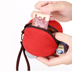 Dễ thương Coin Purse Nữ Coin Bag Keychain Tri-Color Patch Key Pack Cartoon Creative Car Key Bag ví đựng chìa khóa ô tô Trường hợp chính