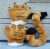 Mô phỏng Tiger Tail White Tiger Cheetah Paw Dinosaur Tail Plush Doll Lion Raccoon Doll Đồ chơi trẻ em - Đồ chơi mềm đồ chơi thông minh cho bé Đồ chơi mềm