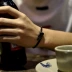 Sinh viên nam Hàn Quốc phiên bản của một vài vòng tay móng tay nam của nam giới cá tính móng tay vòng tay vòng tay của phụ nữ trang trí đơn giản vòng lv Vòng đeo tay Cuff