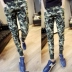 Mùa hè ngoài trời dụng cụ ngụy trang thể thao quần đồng phục quân sự nam phiên bản của Harlan Wei quần chân xu hướng của nam giới thường quần đặc biệt quần jean nam hàng hiệu Quần mỏng