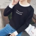 2017 người đàn ông mới của dài tay t-shirt phần mỏng bảy tay áo Hàn Quốc phiên bản của tự trồng mùa hè xu hướng của nam giới quần áo trên áo len áo thun tay lỡ nam Áo phông dài