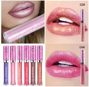 Diamond Pearl Lip Gloss Non-stick Cup Mermaid Lip Gloss Lip Gloss Brightening Lip Gloss