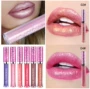 Diamond Pearl Lip Gloss Non-stick Cup Mermaid Lip Gloss Lip Gloss Brightening Lip Gloss 	son bóng glasting water gloss	