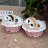 Реалистичная маленькая кукла, кот