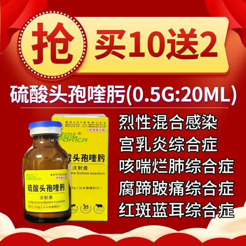 Цефалоспорин сульфат сульфат цефалоспорин инъекция свиньи, коров, овец, курицы и птицы дыхательных путей бактерий