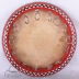 Tân Cương Uygur Handmade Nhạc cụ Quốc gia Vẽ Quốc ca và Trống Vũ điệu Biểu diễn Trang trí Trống Tân Cương Tay Hôn đàn nguyệt cầm Nhạc cụ dân tộc