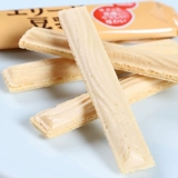 Япония импортированная закусочная волна дорога Dream Bean Milk Flavor Biscuits Bean Milk Roll 86 г с низким питанием для завтрака