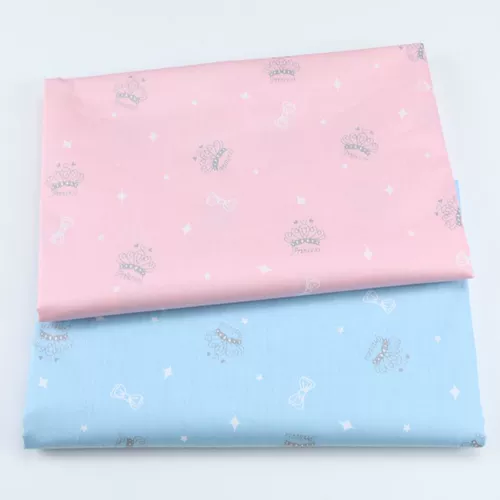 Кроватка, хлопковая брендовая мультяшная ткань, розовый хлопковый наряд маленькой принцессы, постельные принадлежности