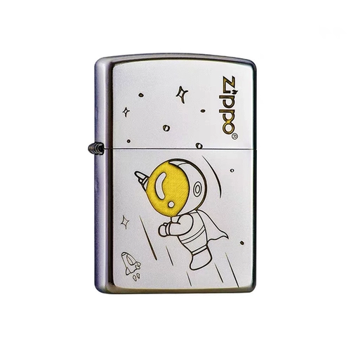 Оригинальная зажигалка, креативный ветрозащитный космонавт на керосине для друга, официальный продукт
