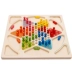 Đa chức năng lớn cờ bay cờ vua hai-trong-một đồ chơi bằng gỗ trẻ em của trí tuệ điện lớn cờ vua ban trò chơi