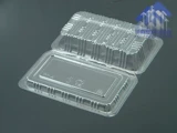 [H8中一深/吸塑透明包装盒 一次性西点盒 寿司盒 水果蔬菜盒100个]