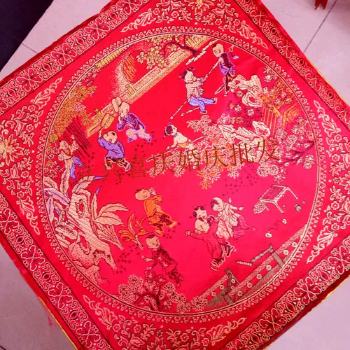 Li Xingxi Celebration Свадебные продукты традиционная подушка подушка Chalong Phoenix двойное счастье на коленях от нового свадебного новичка