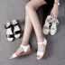 2018 dép mùa hè phụ nữ mang thai phụ nữ giày không trượt giày phẳng Hàn Quốc thời trang phụ nữ thịt bò gân dưới giày bãi biển mềm kích thước lớn