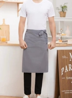 Серый фартук