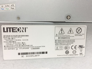 华为RH2285 2288 1288V2V3服务器光宝PS-2751-2F-LF 750W电源模块