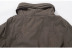 Mùa thu và mùa đông nam cotton rửa dụng cụ đa túi bông áo khoác nam ấm dệt vải cotton coat 3 màu sắc Bông
