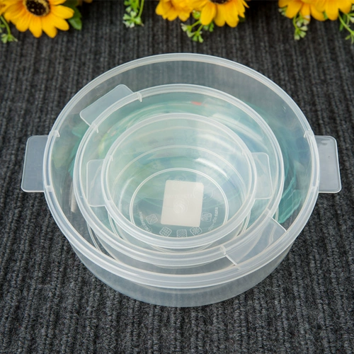 Микроволновая печь обогрева рисоварки Трехнологическая микроволновая печь специальная посуда большая ланч -коробка пластиковая коробка пластиковая пластиковая миска