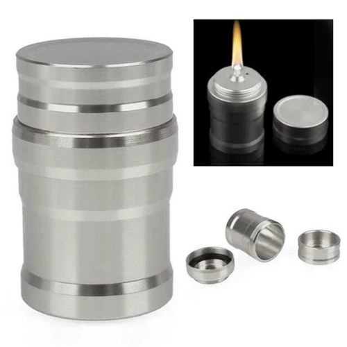 Взрыв алюминиевого сплава -надежный спирт -метал металлургический металл, посылая ядра мини -портативной алкогольной лампы 10 мл установки