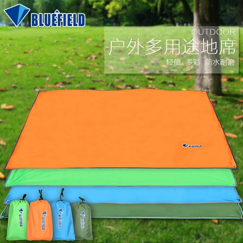Синий дорожный ковер, водонепроницаемая палатка, увеличенная толщина, ткань оксфорд