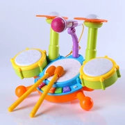 Trẻ em jazz trống đồ chơi trống nữ bé giáo dục sớm câu đố 0-6 tuổi đồ chơi nhạc gõ 3 bé trai