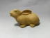 Bộ sưu tập để chơi Yixing cát màu tím trà pet điêu khắc đồ trang trí handmade chơi trà Vàng Thỏ thỏ Hoàng Đạo chất lượng cao phần bùn